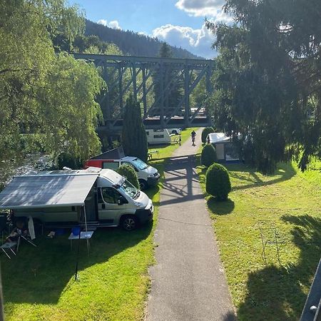 Camping Wohnwagen Standard Schiltach Exteriör bild